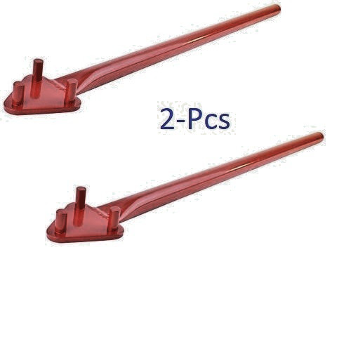 2 PC 37″-L Rebar Bender #5 Grade 60 (5/8″ DIA) Capacity Light Duty Rebar Hickeys