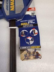 IRWIN HEAVY-DUTY QUICK GRIP 36″ (lot of 2pc)