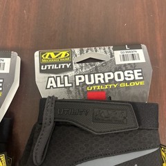 2 PAIR PACK Mechanix Wear All Purpose Utility Glove Black Size Large NEW