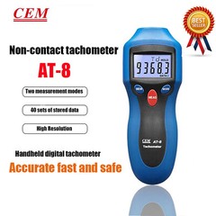 CEM AT-8 Armed with Non-contact Type Digital Car and Laser Tachometer