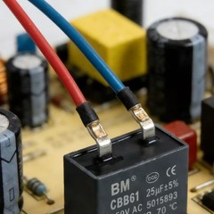CBB61 250V Fan Motor Start Capacitor 4/5/6/8/10/12/15/20/24/25 UF 2 PINS