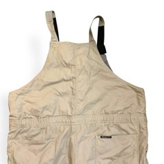Walls Lined Bib Tan Overalls Insulated Chesapeake Energy Logo Sz XXL TALL