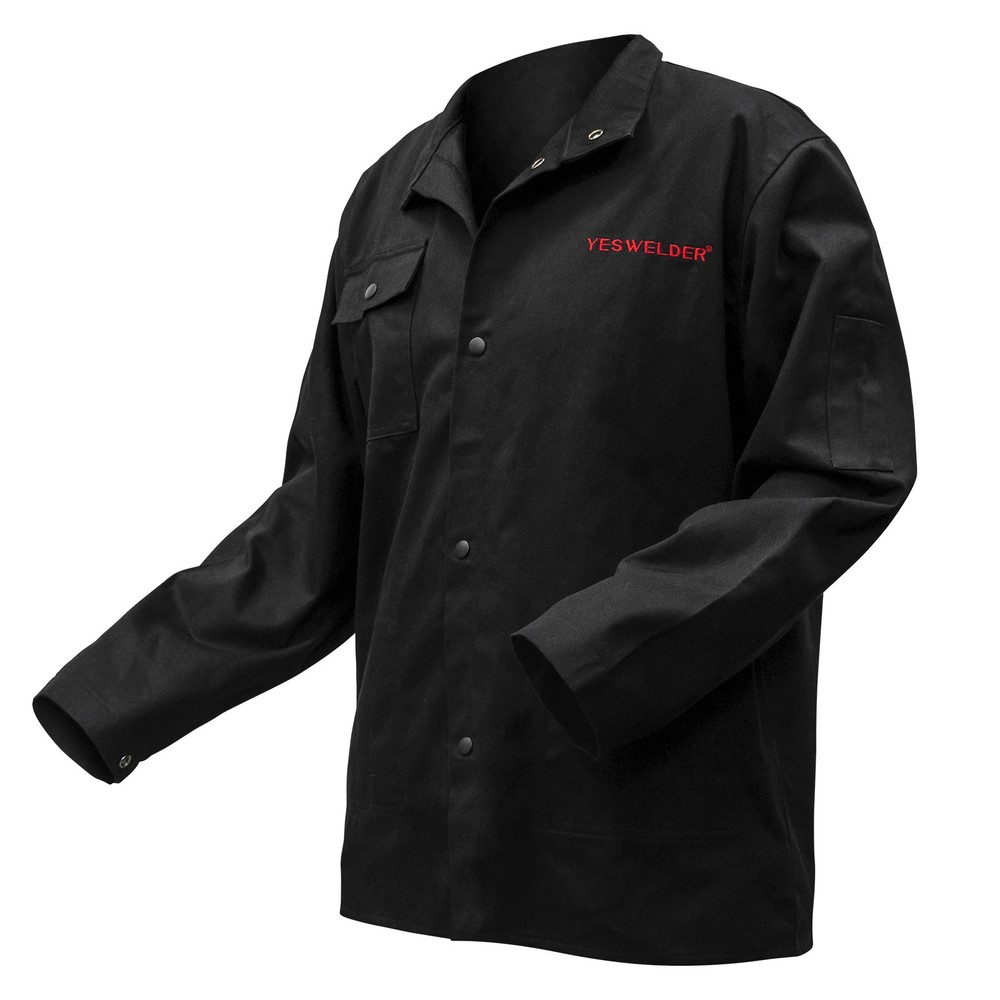 YESWELDER Welding Jacket 11oz Flame Resistant Cotton NFPA2112 Light Weight M-3XL