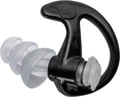 EP4 Sonic Defenders Plus: Triple-Flanged, Reusable Black Earplugs for Protection