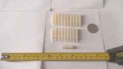 Lot of 20 Nylon standoffs 6/32 M/F thread 1/4″ hex x 1″ body x 1-1/4″ long