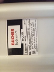 Bucher Monarch M-4504-0163 Power Unit, 1 Stage, 230/460Vac, 1500 Psi