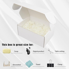 9X6X4 Shipping Boxes, 30 Pack White Mailer Boxes for Small Business, Medium Corr