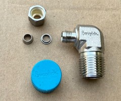 Swagelok 1/4″ X 1/2″ Stainless Steel Elbow SS-400-2-8 Several Available New
