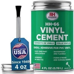 HH-66 Toluene Free Vinyl Cement 4 Oz – Vinyl Adhesive, Cement Glue, Industrial C