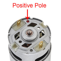 RS550 18V High Speed DC Motor 14 Teeth 9.5mm Gear for Electric Drill Saw Drivers