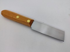 Dexter USA Wood Handle Mill Knife 4×1.25 inch Heavy Gauge Stiff Carbon Steel X70