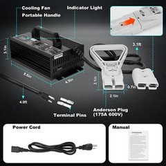 24V 20A Forklift Battery Charger Fully-Auto Charger Lead Acid Battery Charger