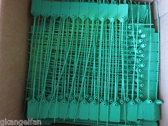 ✅ 🔥🧯CASE of 1000-FIRE EXTINGUISHER TAMPER “FLAG” SEALS (7-COLORS YOUR CHOICE)