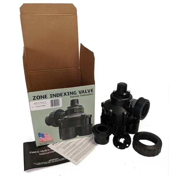FIMCO Manufacturing Inc. 1” 5 or 6 Zone Mini Indexing Valve Model # 9256