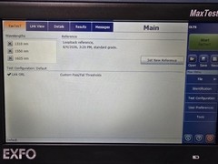EXFO MAX 945 SM3 EA RF – SM 1310 1550 1625 nm OLTS Test with PM VFL WiFi BT