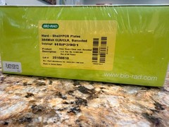 BioRad PCR 384 Barcoded Hard Shell Well Plates Clear HSP3901 – New, Unopened