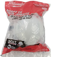 Milwaukee 48-73-1011 Full Brim Vented Hard Hat BOLT Type 1 Class C White Safety