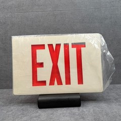 Westinghouse LED Exit Sign Red Letters White Housing 07-11-05916-38 AC Only NEW