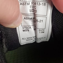 Reebok Nanoflex TR Womens Work Shoes Sz 7.5 W Composite Safety Toe Black Sneaker