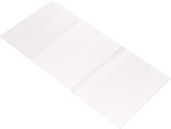CLEARBAGS® Clear Slip-on Book Covers 9 1/2″ x 16″ 25 pack BC91H