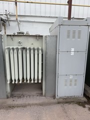 GE 750 kVA Pad Mount Transformer 12470V to 575Y/332V 3 Phase Oil Filled