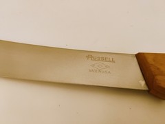 Dexter USA 012G-8BU Butcher Knife Wood Handle 8″ Stiff Carbon Steel Factory2nd