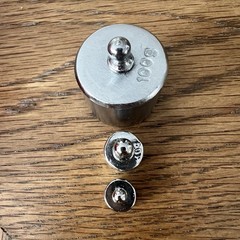 Calibration Weights Set 100g 10g 5g for Physical Laboratory, Medical, Dental