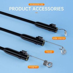 For iOS iPhone 15/Plus/Pro Max/14/Android Cell Phones Endoscope Inspection Cam