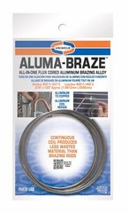 Uniweld UAB Aluma-Braze All-In-One Flux Cored Aluminum Brazing Alloy Soldering