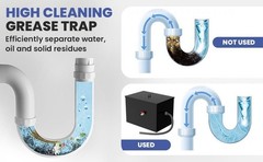 30 Gallon Commercial Under Sink Grease Trap 30 LBS Under Sink Grease Trap