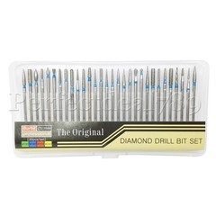 30Pcs/Set Dental The Original Bur Diamond Drill Bit Set Assorted Φ2.35mm 45mm