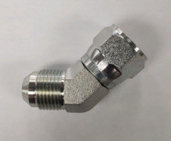 65028 MALE JIC TO FEMALE JIC SWIVEL 45 ELBOW