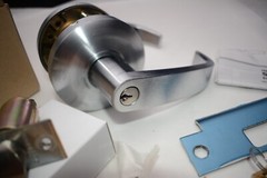 SARGENT 28 65G37 Satin Chrome Cylindrical Lock 6500 Classroom Lever Door Lock