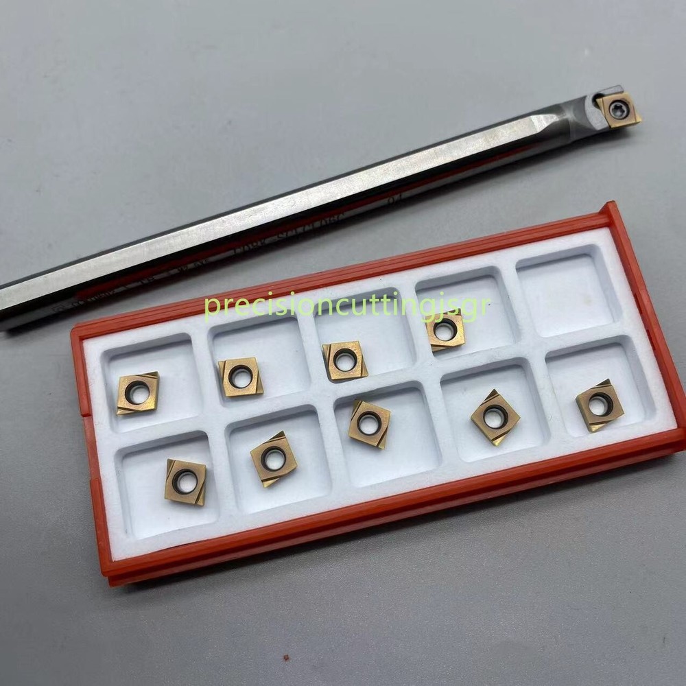SOLID CARBIDE C12M-SCLCL06 INDEXABLE LATHE BORING BAR 12MM SHANK + CCGT060202R-F