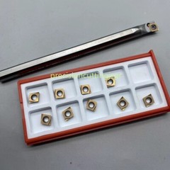 SOLID CARBIDE C12M-SCLCL06 INDEXABLE LATHE BORING BAR 12MM SHANK + CCGT060202R-F
