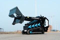 4-in-1 Bucket Attachment for Mini Skid Steer Fits TYPHON STOMP X1300 & STOMP 509
