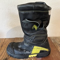 PAIR HAIX FIRE HERO MENS SIZE 7.5 FIREFIGHTING BOOTS LEATHER