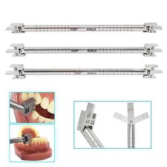 Dental Ortho Movable Head Height Gauge Locator Bracket Adjustable Positioner