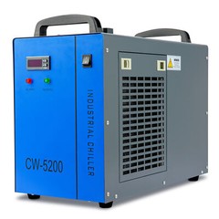 OMTech 6L CW-5200 Industrial Water Chiller for CO2 Laser Engraver Cutter Marker