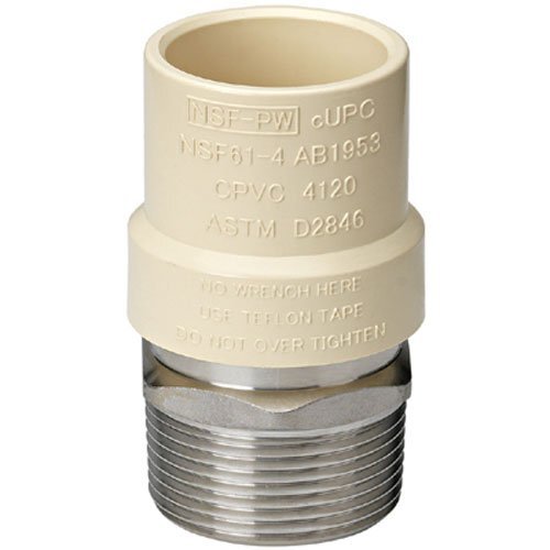 Homewerks Schedule 40 3/4 in. Slip X 3/4 in. D MPT CPVC Transition Adapter