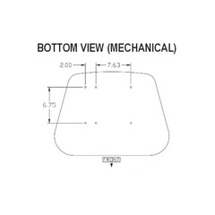 Seat Cushion Mechanical Suspension Brown Fabric Fits John Deere 7700 9400 42