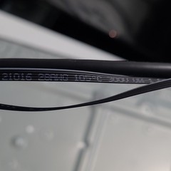 8-Conductor Stranded Copper PVC Cable Black with Connectors E316618