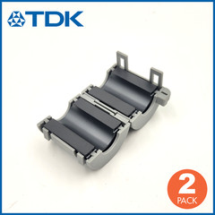 x2 PACK NEW TDK ORIGINAL Openable Flat Cable Ferrite Core Grey ZCAT3035-1330