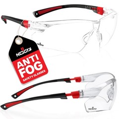 Clear Safety Glasses for Men and Women with Anti-Fog and Scratch Resistant Wr…