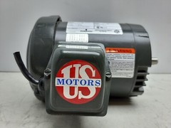 US Motors U14S2ACR Unimount Motor 0.25 Hp 3-Phase 1750 Rpm Tefc Model F044 *USED