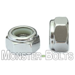 5/16″-24 Stainless Steel Nylon Insert Hex Lock Nut SAE, UNF Fine, A2 / 18-8