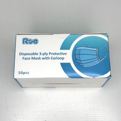 NEW 50 PCS Disposable 3-Ply Protective Earloop Face Mask Non Medical Adult Size