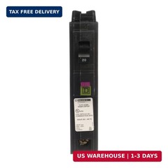 by Homeline Plug-On Neutral 20 Amp Single-Pole Dual Function CAFCI and GFCI C…
