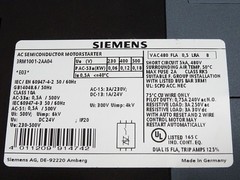 Siemens Direct Starter 3RM1 3RM1001-2AA04