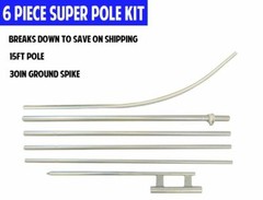 United Kingdom Swooper Flutter Feather Advertising Flag Kit British UK Flag